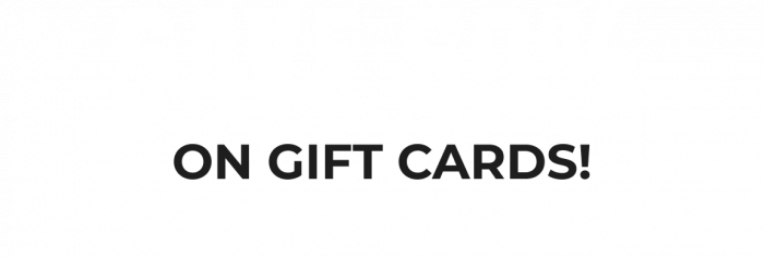 Save 50% on Gift Cards